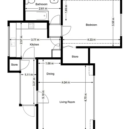 Apartman F14gh - Boutique & Cozy Leeds